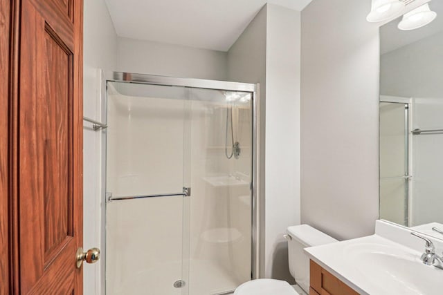 35 Terrace Ln Unit C, Lake Zurich, IL 60047 - bathroom featuring a shower stall and vanity