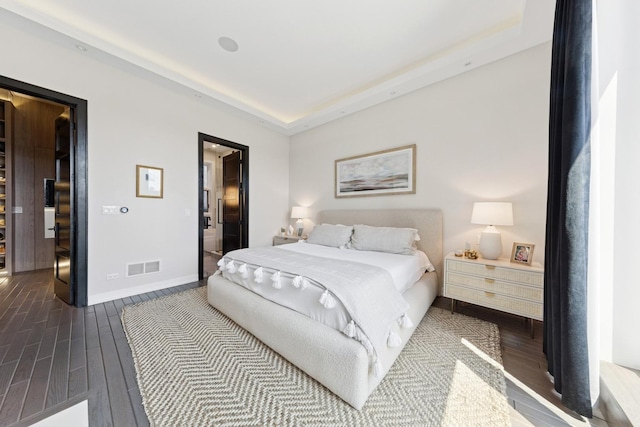 2756 N Magnolia Ave Unit Ph, Chicago, IL 60614 - bedroom featuring wood finished floors and a tray ceiling