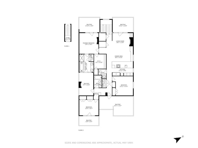 2756 N Magnolia Ave Unit Ph, Chicago, IL 60614 - view of floor plan / room layout
