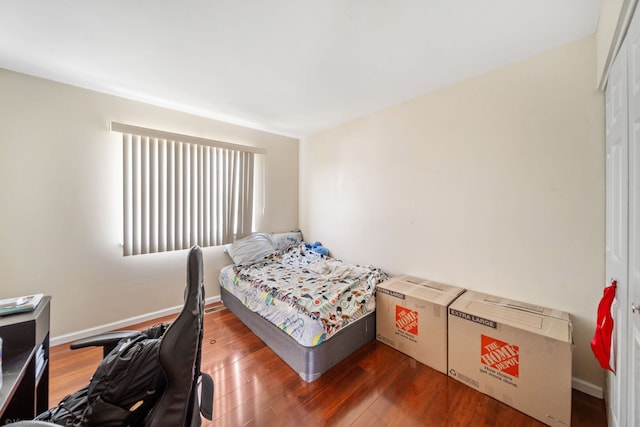 2026 Juniper Ct, Glendale Heights, IL 60139 - bedroom with wood finished floors and an office area