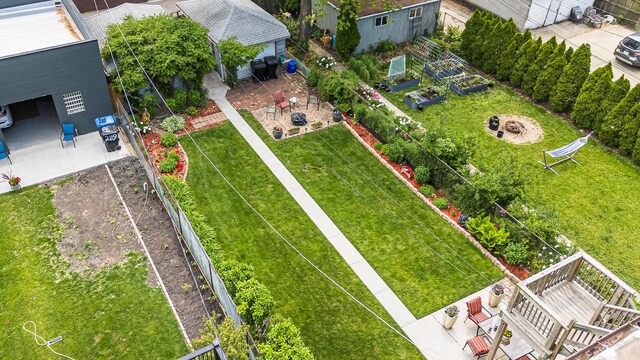 2115 N Sawyer Ave, Chicago, IL 60647 - drone / aerial view
