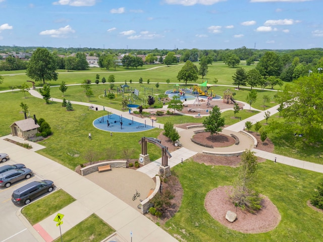 15431 Sulky Dr, Homer Glen, IL 60491 - bird's eye view of a recreational park