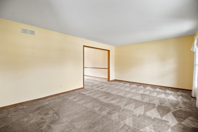 528 Carlson Ct, Batavia, IL 60510 - carpeted empty room with baseboards and lofted ceiling