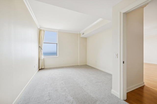 310 S Michigan Ave Unit 1804, Chicago, IL 60604 - empty room featuring ornamental molding and carpet floors