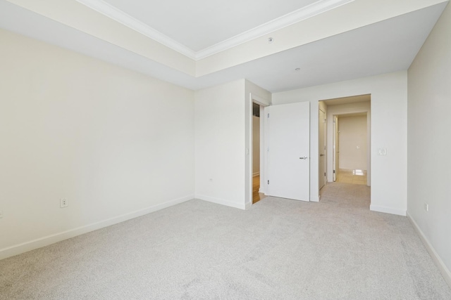 310 S Michigan Ave Unit 1804, Chicago, IL 60604 - unfurnished bedroom featuring light colored carpet and ornamental molding