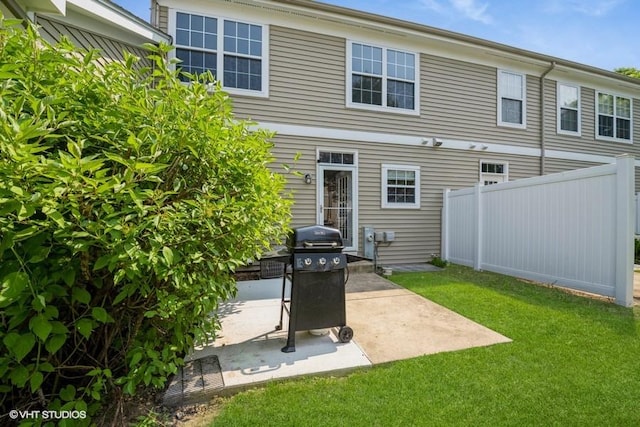 2733 Kendall Xing, Johnsburg, IL 60051 - rear view of house featuring a patio area