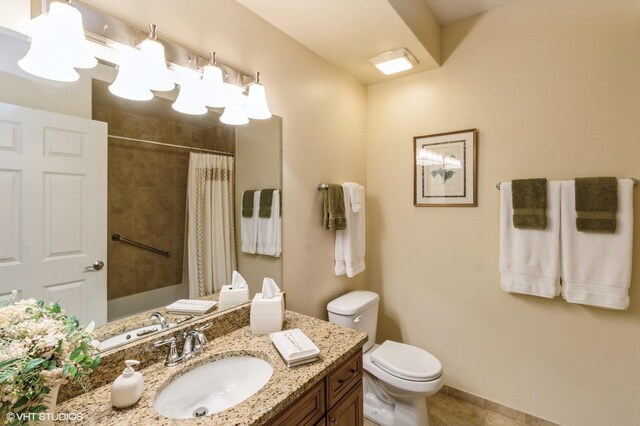 50 S Greeley St Unit 314, Palatine, IL 60067 - full bathroom featuring vanity and tile patterned floors