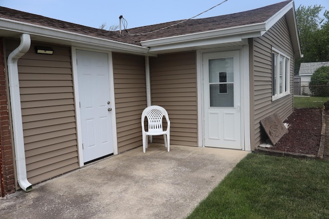 15153 Harding Ave, Midlothian, IL 60445 - view of exterior entry featuring roof with shingles
