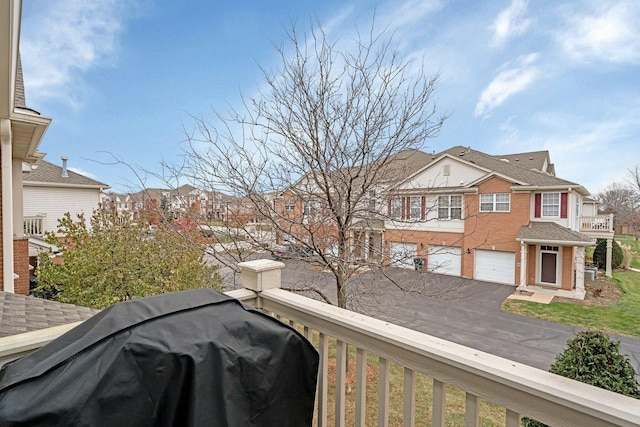 8808 Concord Ln Unit J, Justice, IL 60458 - balcony with a residential view