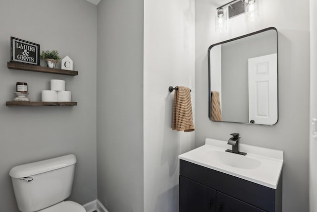 11176 Fleetwood St, Huntley, IL 60142 - half bathroom featuring toilet and vanity