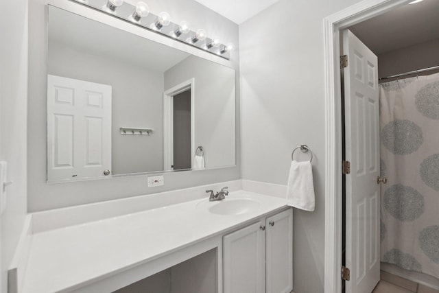 11176 Fleetwood St, Huntley, IL 60142 - full bathroom with vanity and a shower with shower curtain