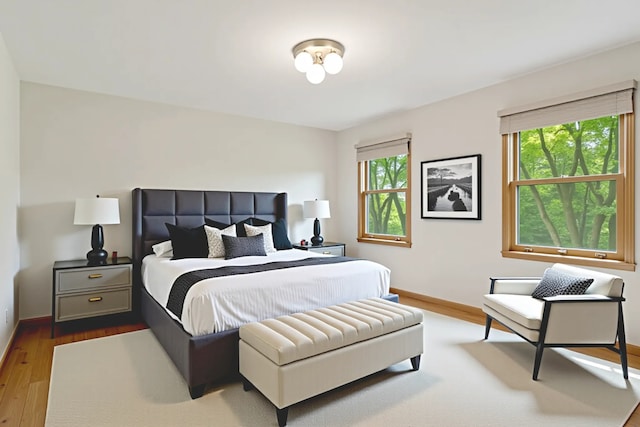 6513 High Meadow Ct, Long Grove, IL 60047 - bedroom featuring wood finished floors and baseboards