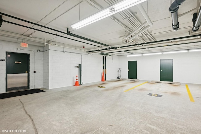 11 S Wille St Unit 709, Mount Prospect, IL 60056 - garage featuring concrete block wall