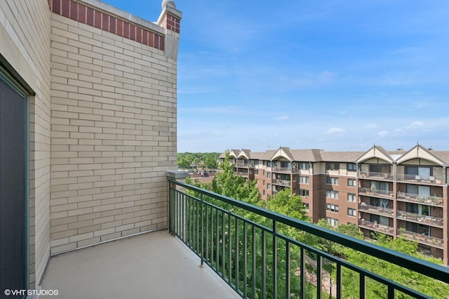 11 S Wille St Unit 709, Mount Prospect, IL 60056 - view of balcony