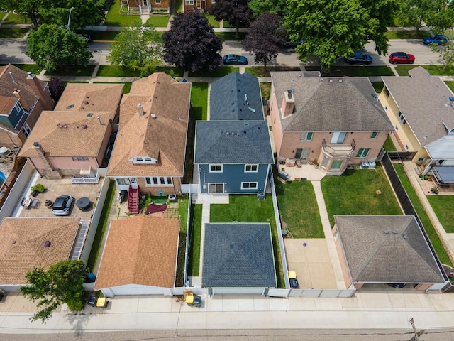 2563 Maple St, River Grove, IL 60171 - aerial perspective of suburban area