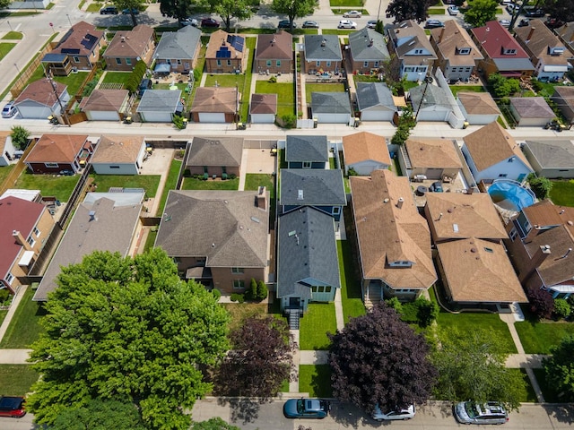 2563 Maple St, River Grove, IL 60171 - aerial perspective of suburban area