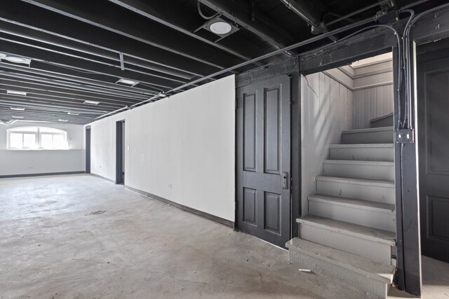 5407 S Justine St, Chicago, IL 60609 - basement featuring stairs