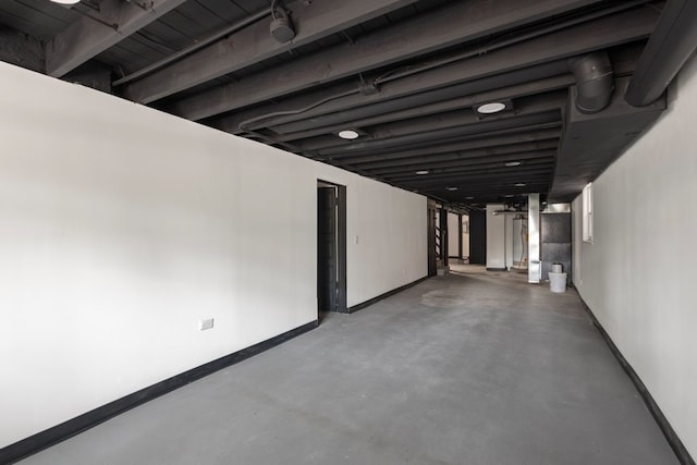 5407 S Justine St, Chicago, IL 60609 - basement with baseboards