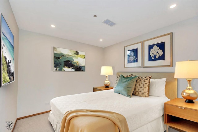 910 S Michigan Ave Unit 1712, Chicago, IL 60605 - bedroom with carpet floors and recessed lighting