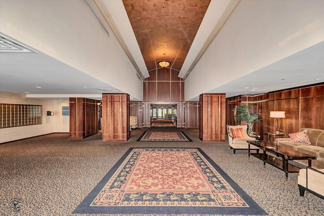 910 S Michigan Ave Unit 1712, Chicago, IL 60605 - common area with high vaulted ceiling