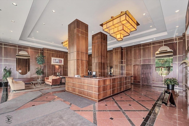 910 S Michigan Ave Unit 1712, Chicago, IL 60605 - reception area featuring recessed lighting