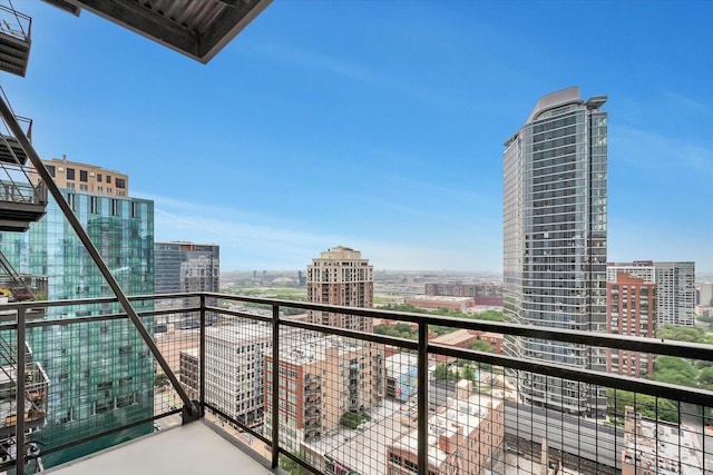 910 S Michigan Ave Unit 1712, Chicago, IL 60605 - balcony featuring a view of city
