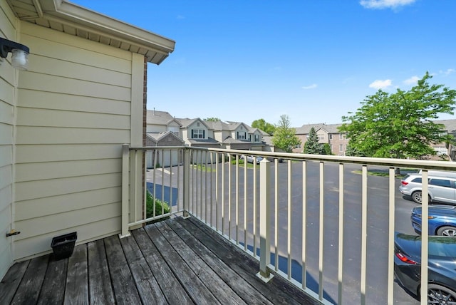 5227 Cobblers Xing Unit 5227, Mchenry, IL 60050 - deck featuring a residential view