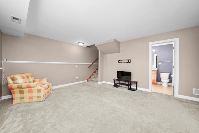 5227 Cobblers Xing Unit 5227, Mchenry, IL 60050 - unfurnished room featuring carpet and stairway