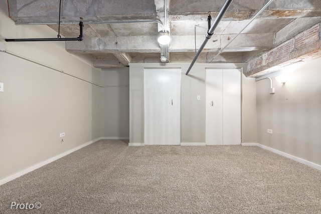 20 N State St Unit 1012, Chicago, IL 60602 - finished below grade area with carpet floors and baseboards