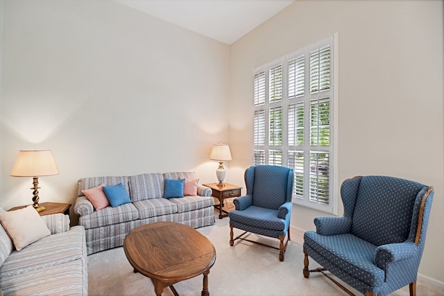 145 Barnes Rd, Elgin, IL 60124 - living room featuring light carpet