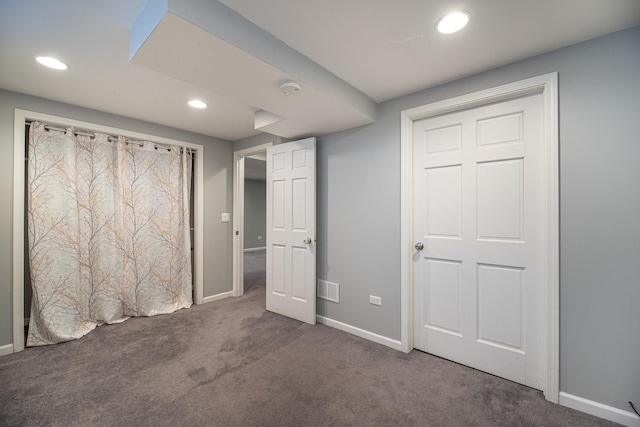 308 Dunbar Rd, Mundelein, IL 60060 - unfurnished bedroom with carpet and recessed lighting
