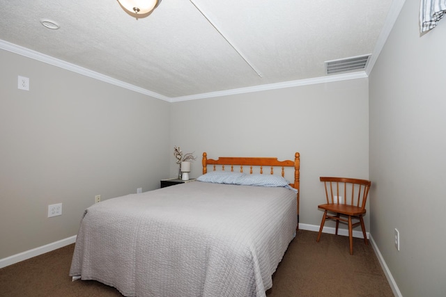 103 N Adelaide St, Normal, IL 61761 - carpeted bedroom with crown molding and baseboards