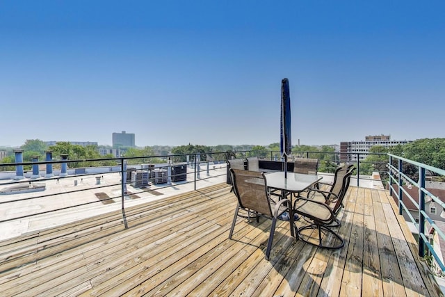 7240 Franklin St Unit 2A, Forest Park, IL 60130 - view of wooden terrace