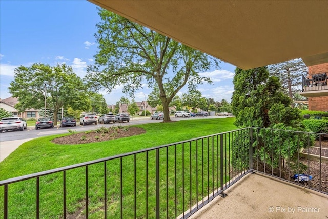 2000 Saint Regis Dr Unit 1D, Lombard, IL 60148 - view of balcony