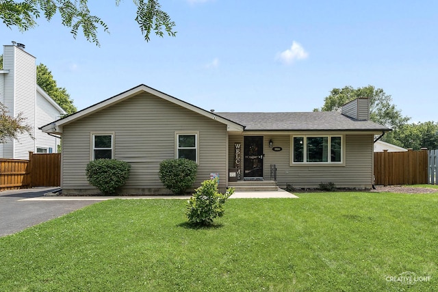 3000 Art Schultz Dr, Plainfield, IL 60586 - single story home with a chimney and roof with shingles
