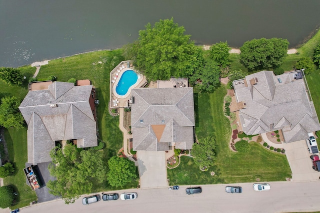 1542 Woodcreek Trl, Bartlett, IL 60103 - aerial overview of property's location with a pool
