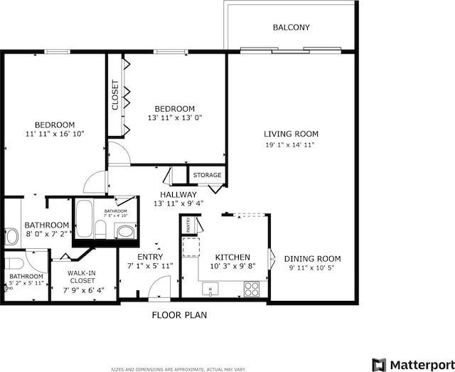1105 N Mill St Unit 215, Naperville, IL 60563 - view of property floor plan