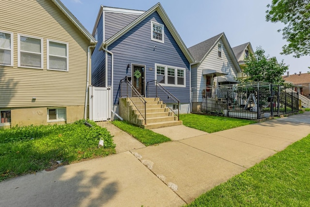 4051 S Rockwell St, Chicago, IL 60632 - view of front of home featuring a gate