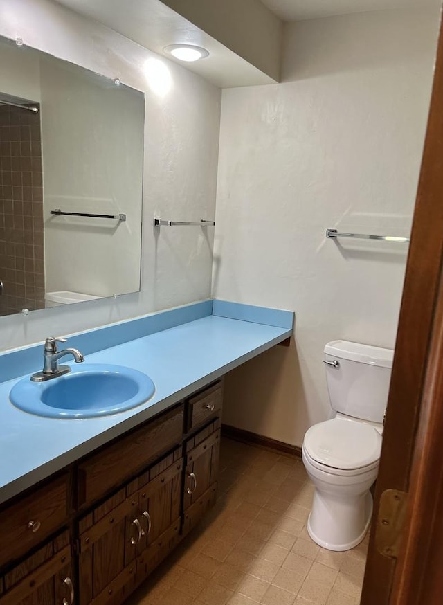 3485 Ronald Rd, Crete, IL 60417 - bathroom with toilet and vanity