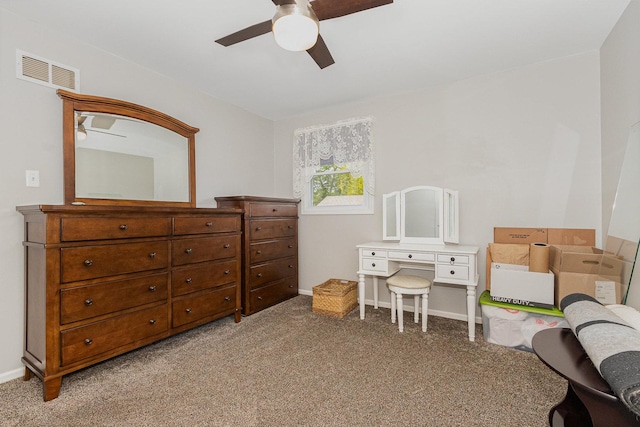 1910 Heather Ln, Joliet, IL 60431 - bedroom with carpet flooring and a ceiling fan