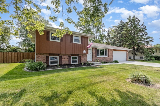 1910 Heather Ln, Joliet, IL 60431 - split level home featuring brick siding, driveway, and a garage