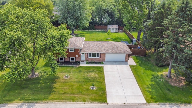 1910 Heather Ln, Joliet, IL 60431 - view from above of property