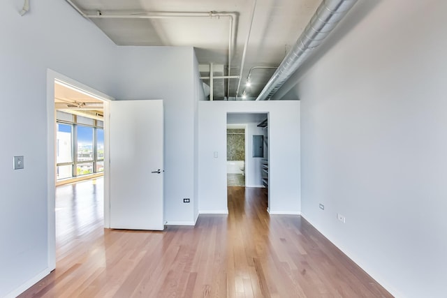 1525 S Sangamon St Unit 609, Chicago, IL 60608 - unfurnished room featuring wood finished floors