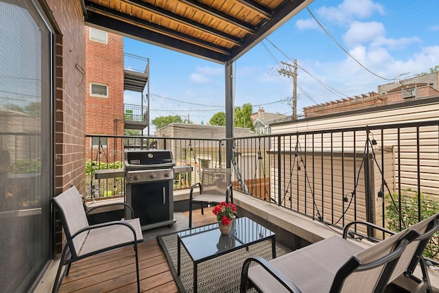 1430 W Diversey Pkwy Unit 1, Chicago, IL 60614 - balcony with grilling area