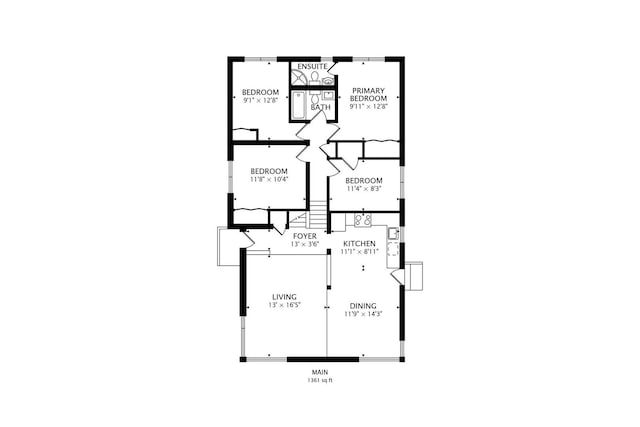 8433 W Betty Ter W, Niles, IL 60714 - view of property floor plan