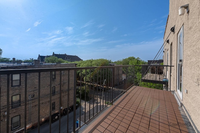 3454 N Ashland Ave Unit 4S, Chicago, IL 60657 - view of balcony