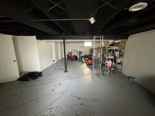 409 W 15th St, Chicago Heights, IL 60411 - view of unfinished below grade area