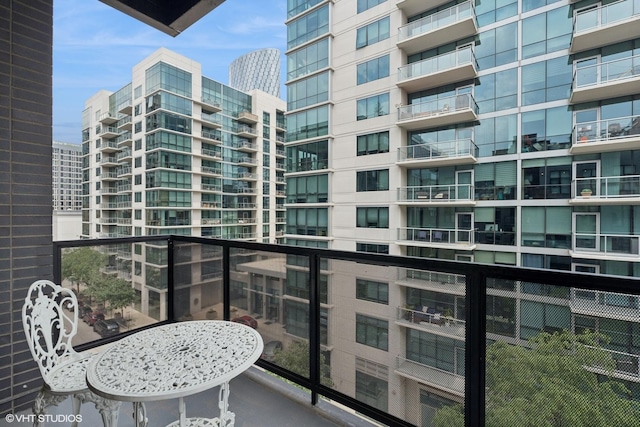 128 S Green St Unit 5Ab, Chicago, IL 60607 - view of balcony