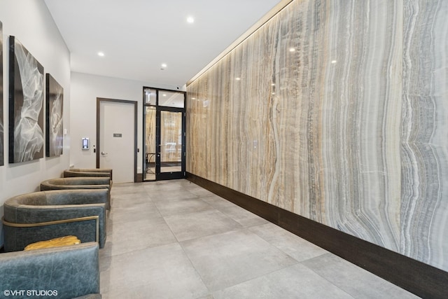 128 S Green St Unit 5Ab, Chicago, IL 60607 - community lobby with recessed lighting