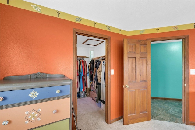 9101 US Highway 36, Metcalf, IL 61940 - bedroom featuring a spacious closet, a closet, and light carpet